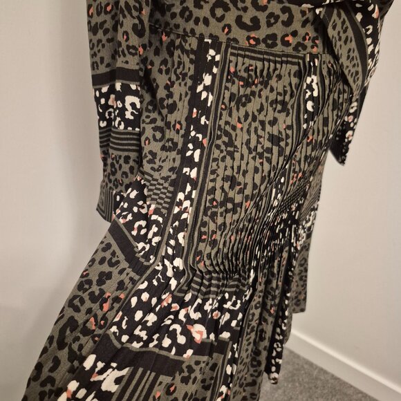 Esqualo Boho Flirty Matching Skirt and Shirt Blouse Size 10 Set - 2 Pieces - Picture 10 of 12